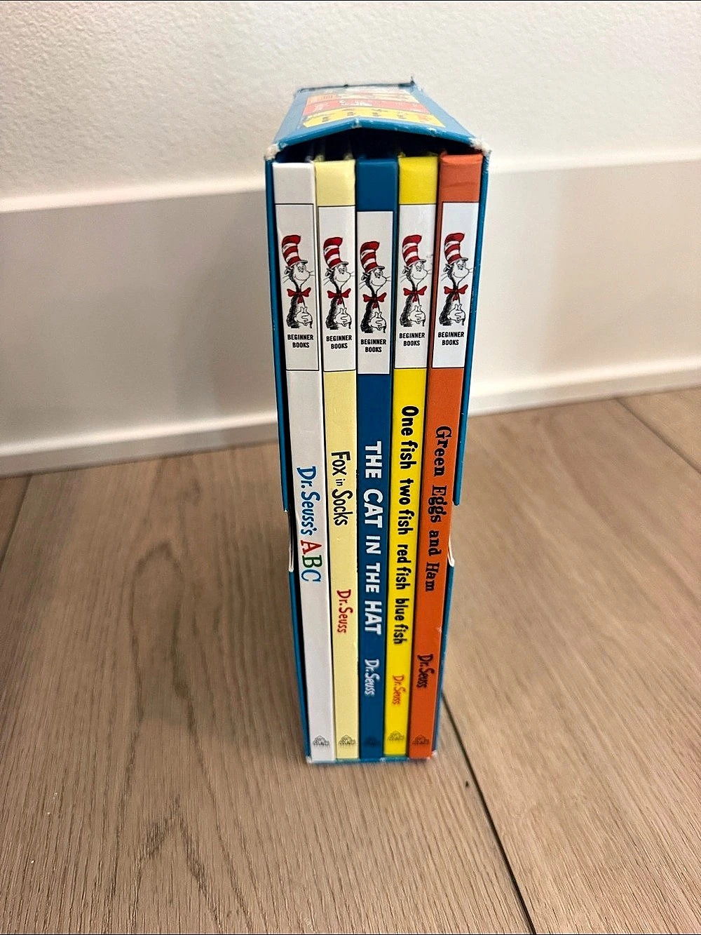 Dr. Seuss Beginner Book Collection 5-Book Collection in Blue Good Condition
